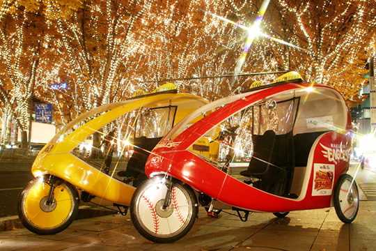 Velotaxi and Sendai Pageant of Starlight